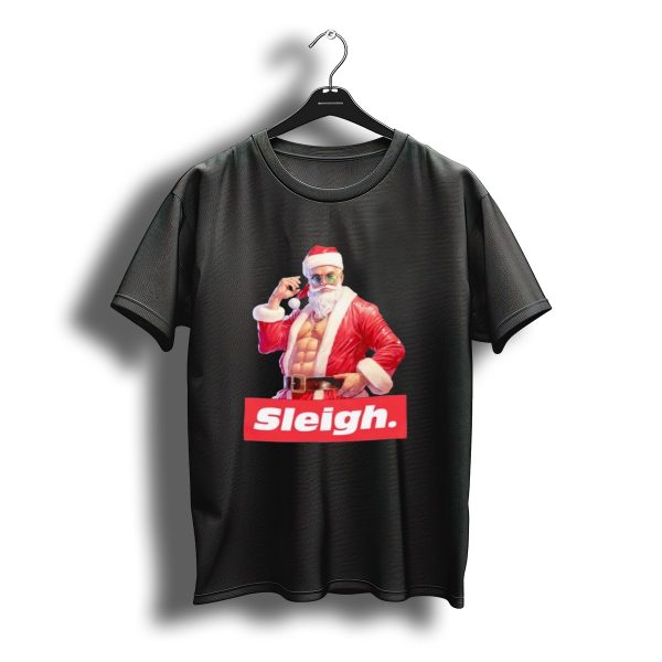 Sleigh Santa Christmas T Shirt t shirt 1