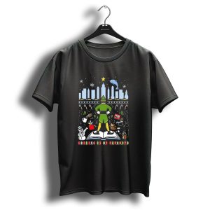 Smiling Is My Favorite Elf New York Christmas T-Shirt
