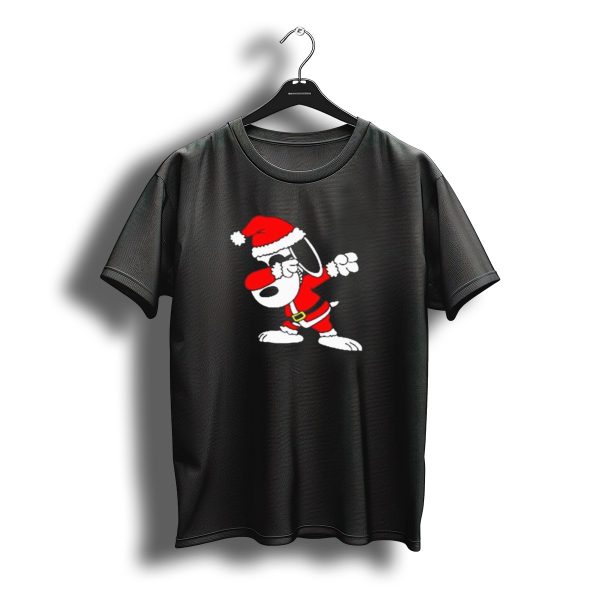 Snoopy Joe Cool Stylish Santa Christmas Dabbing Ugly T Shirt t shirt 1