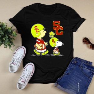 Snoopy Usc Trojans Football Sc T-Shirt