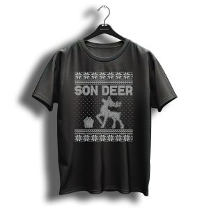 Son Deer Matching Family Christmas T Shirt