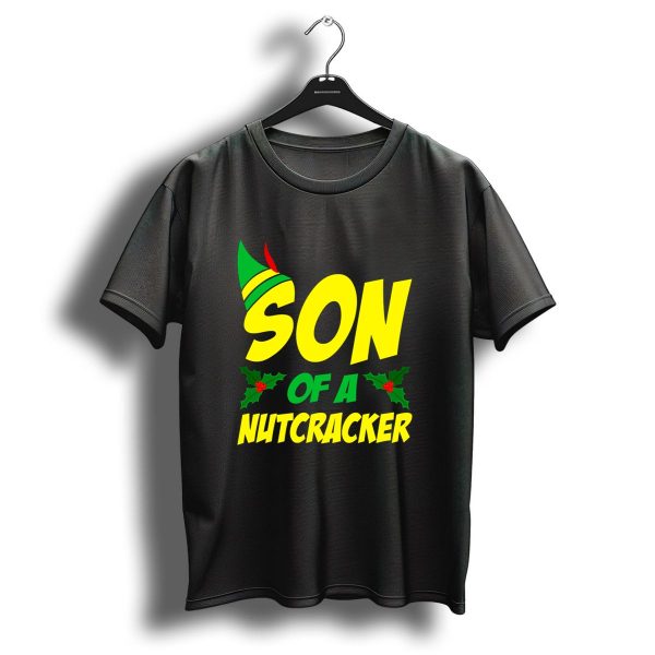 Son Of A Nutcracker Christmas Elf Hat Holly T Shirt 1 t shirt 1
