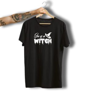 Son Of A Witch Halloween Witch Hat T-Shirt