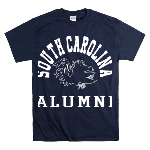 South Carolina Alumni Columbia Gamecocks Nation T Shirt 1 Navy