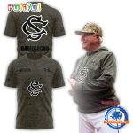 Gamecocks 2025 Baseball X Salute To Service All-Over Print T Shirt