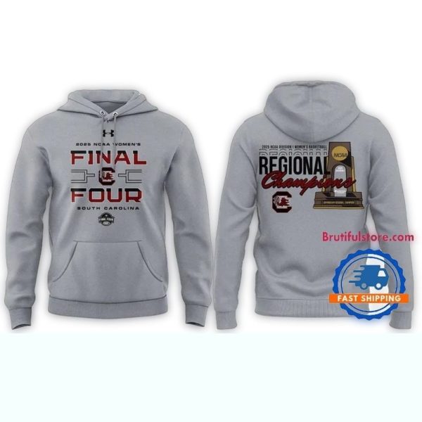 South Carolina Gamecocks 2025 Birmingham Regional Champions Hoodie 1