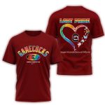 Gamecocks 2025 National Coming Out Day Pride All-Over Print T Shirt