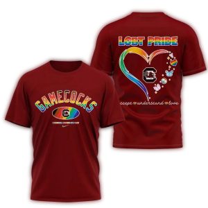 Gamecocks 2025 National Coming Out Day Pride All-Over Print T Shirt