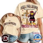 Gamecocks 2025 Season Fall For Jesus All-Over Print T Shirt