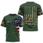 Gamecocks 2025 Veteran All-Over Print T Shirt