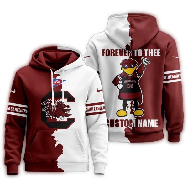 South Carolina Gamecocks 2025 NCAA Warrior Spirit Personalized Hoodie Shirt 1