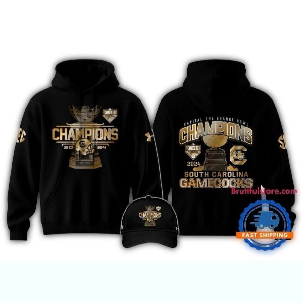South-Carolina-Gamecocks-Citrus-Bowl-Champions-Black-Hoodie-1 South Carolina Gamecocks Citrus Bowl Champions Black Hoodie 1