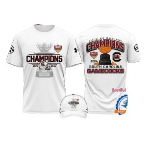 Gamecocks Citrus Bowl Champions All-Over Print T Shirt