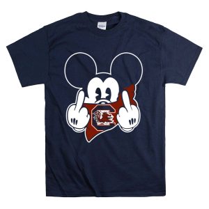 South Carolina Gamecocks Disney Mickey Context T-Shirt