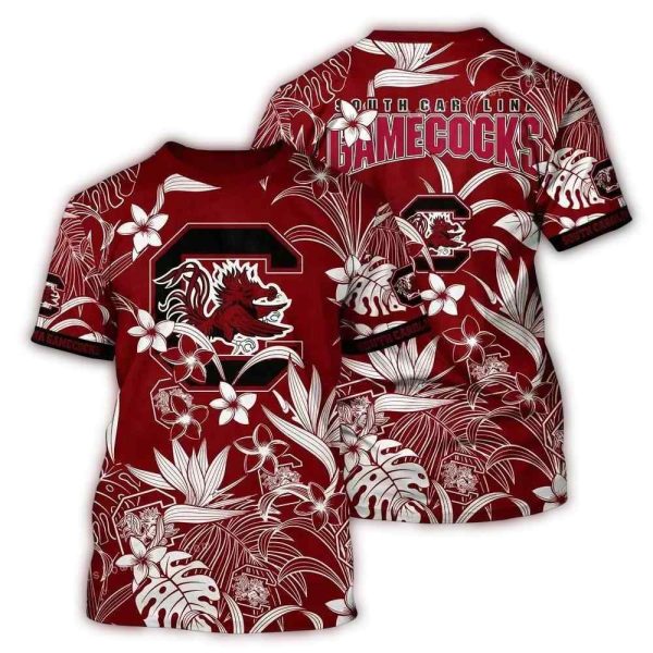 South-Carolina-Gamecocks-Flower-Outfit-3D-Shirt-South-Carolina-Gamecocks-Gift-2 South Carolina Gamecocks Flower Outfit 3D Shirt South Carolina Gamecocks Gift 2