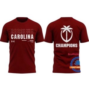 Gamecocks Football 2024 The Palmetto Bowl Champions All-Over Print T Shirt