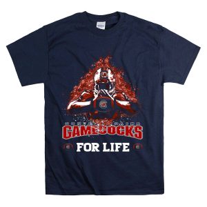 South Carolina Gamecocks Football For Life T-Shirt