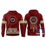 South Carolina Gamecocks Football Native American Heritage New All-Over Print Hoodie