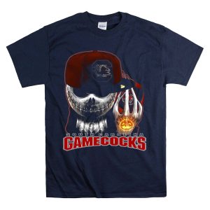 South Carolina Gamecocks Jackskull Halloween T-Shirt