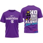 Gamecocks Alzheimer Awareness November All-Over Print T Shirt