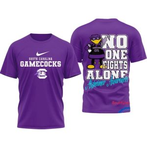 Gamecocks Alzheimer Awareness November All-Over Print T Shirt