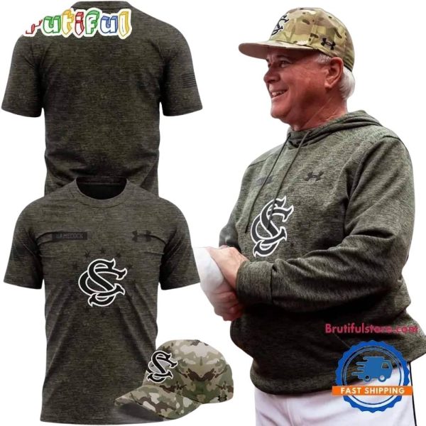 South Carolina Gamecocks Special Salute to Service T Shirt 1