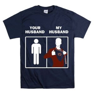 South Carolina Gamecocks Your Husband My Husband Sports Fan Comparison T-Shirt