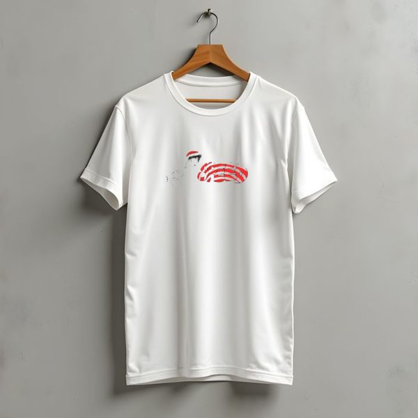 Speed Free Christmas Dog Santa Hat T Shirt t shirt 1