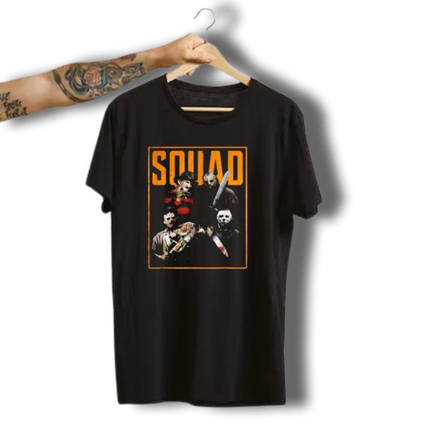 Squad Of Psychos Halloween Horror Best Friends T Shirt t shirt 1
