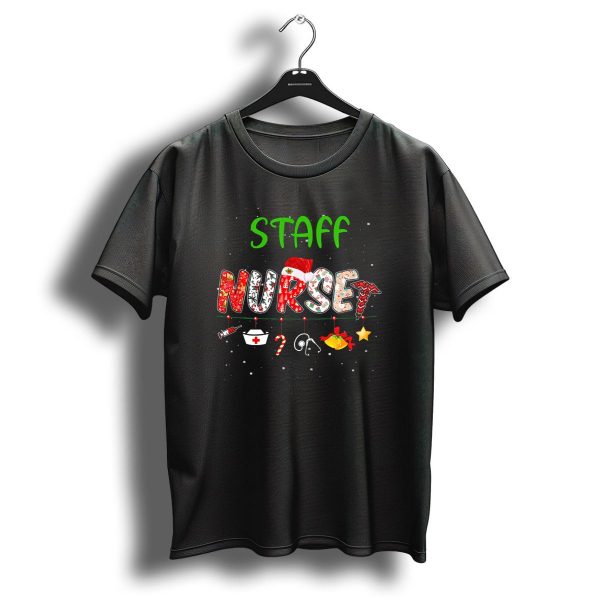 Staff Nurse Xmas Nursing Lovers Ug Fun Christmas T Shirt 1 t shirt 1