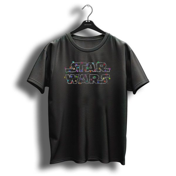 Star Wars Christmas Lights Holiday Display T Shirt 1 t shirt 1