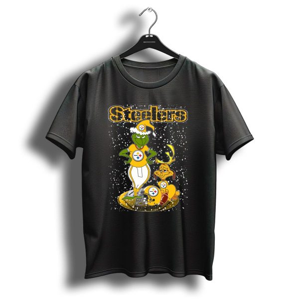 Steelers Grinchxmas Christmas Football T Shirt 1 t shirt 1