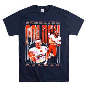 Sterling Galban Jacksonville State Gamecocks Football Star Receiver T-Shirt