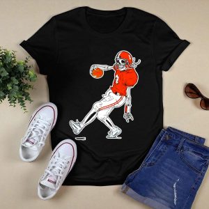 Sterling Shepard Oklahoma Sooners Tuck Fexas Skeleton Football Player T-Shirt