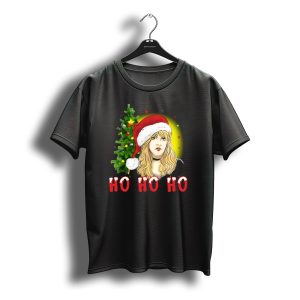 Stevie Nicks Ho Ho Ho Santa Christmas Tree T-Shirt