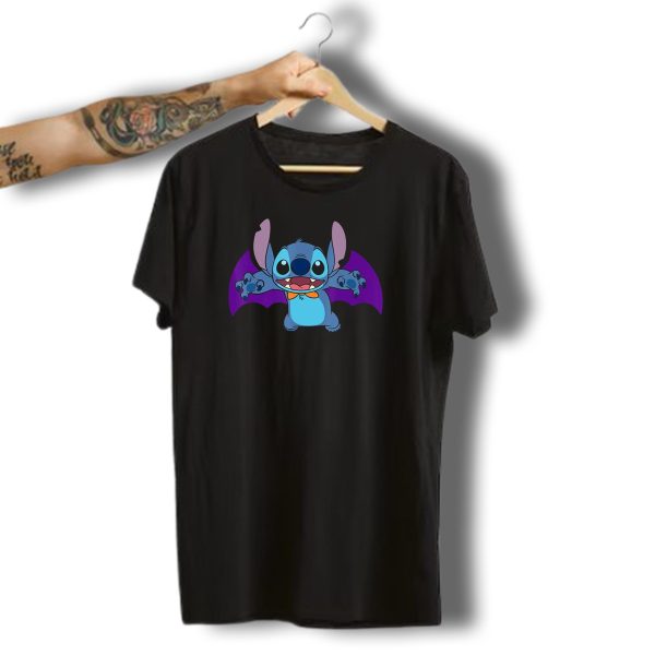 Stitch Halloween Bat Costume Disney T Shirt t shirt 1