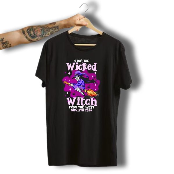Stop The Wicked Witch From The West Novkids t shirt f5Th 2024 Halloween T Shirt 1 t shirt 1