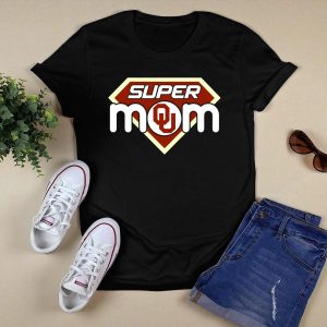 Super Mom Oklahoma Sooners Iconic Ou T-Shirt