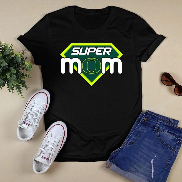 Super Mom Oregon Ducks T Shirt 1