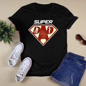Super Oklahoma Sooners Dad Graphic With Heroic Emblem And Ou T-Shirt