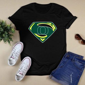 Superman Logo Oregon Ducks Color T-Shirt