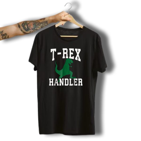 T Rex Handler Dinosaur Halloween Funny Costume T Shirt t shirt 1