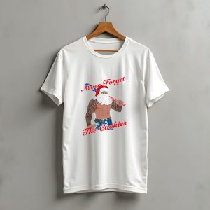 Tattoo Santa Never Forget The Cookies Christmas Holiday T-Shirt