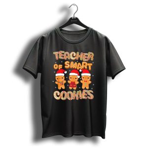 Teacher Of Smart Cookies Christmas Fun T-Shirt
