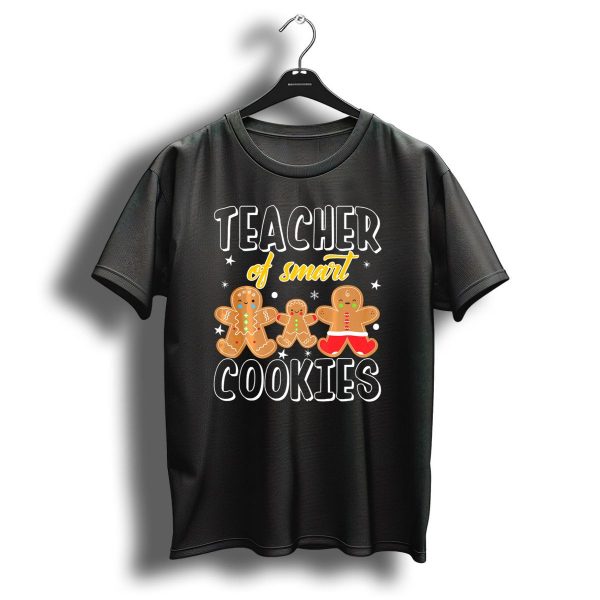 Teacher Of Smart Cookies Christmas Ornament Gingerbread Family T Shirt 1 t shirt 1
