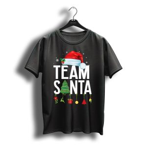 Team Santa Christmas Hat Tree T-Shirt