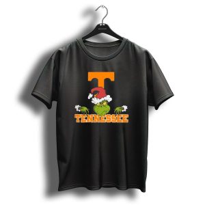 Tennessee Volunteers Grinch Christmas Ncaa Football T-Shirt
