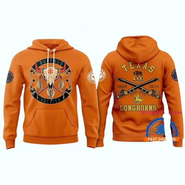 Texas Longhorns 2025 Buffalo Soldiers Day Hoodie Shirt 1