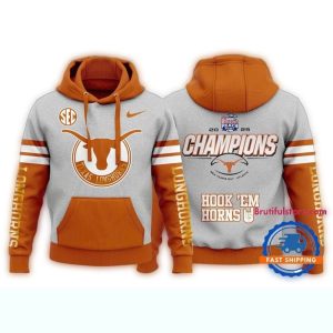 Texas Longhorns 2025 Chick Fil A Peach Bowl Champions New All Over Print Hoodie