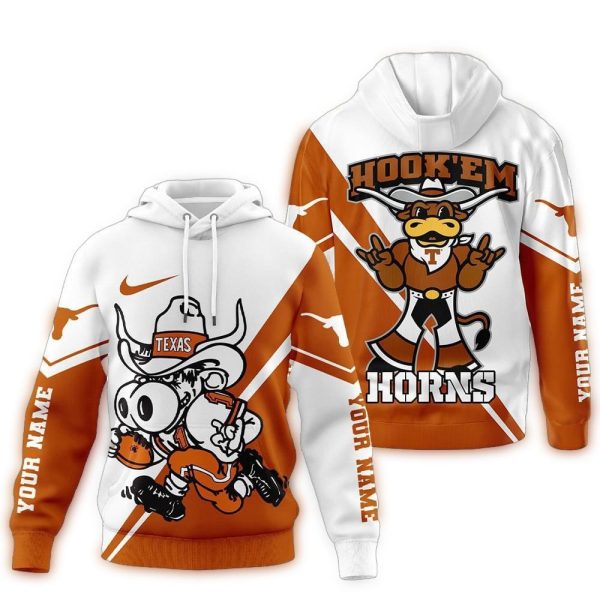 Texas Longhorns 2025 NCAA Duo Color Personalized Hoodie 1